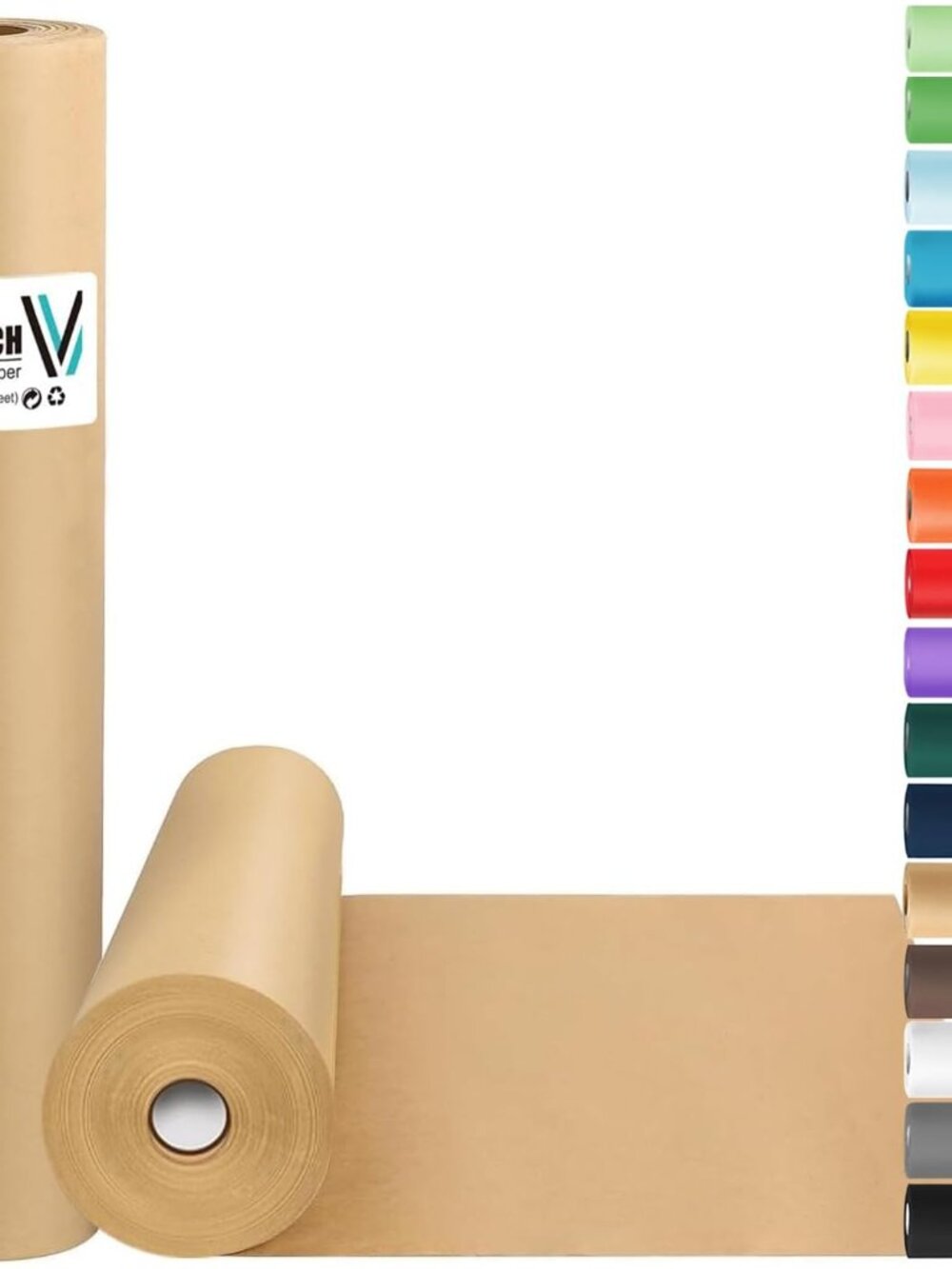 Brown Wrapping Paper Roll 17.5"x 1200"100'